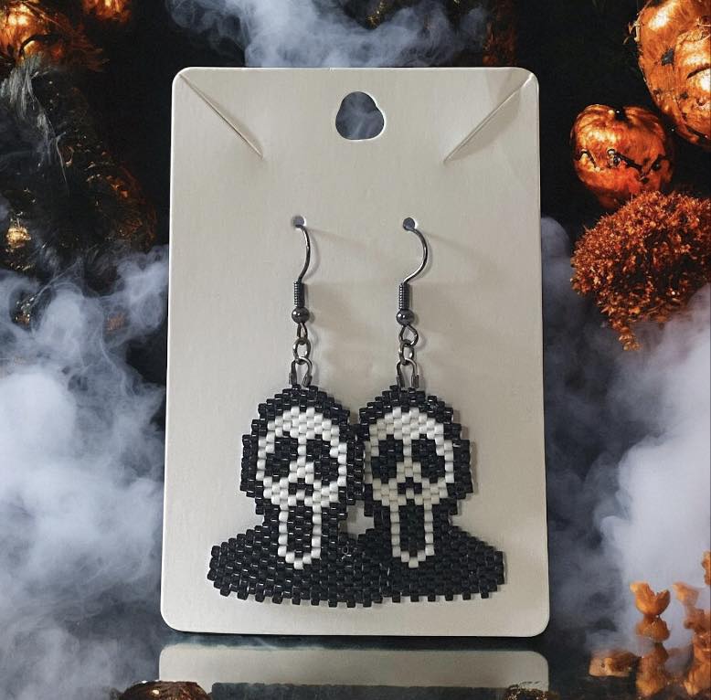 Scream Ghostface Earrings
