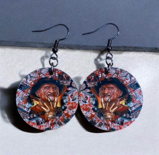 Freddy Kruger Earrings
