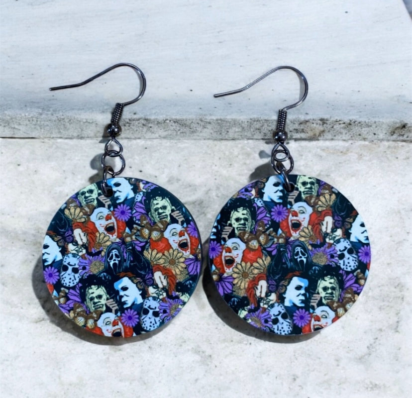 Horror Icons Earrings