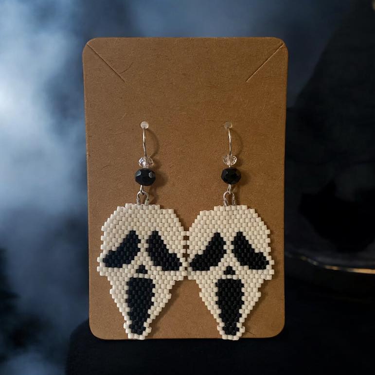 Ghostface Earrings