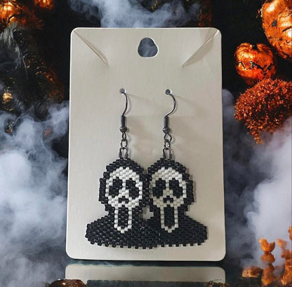 Scream Ghostface Earrings