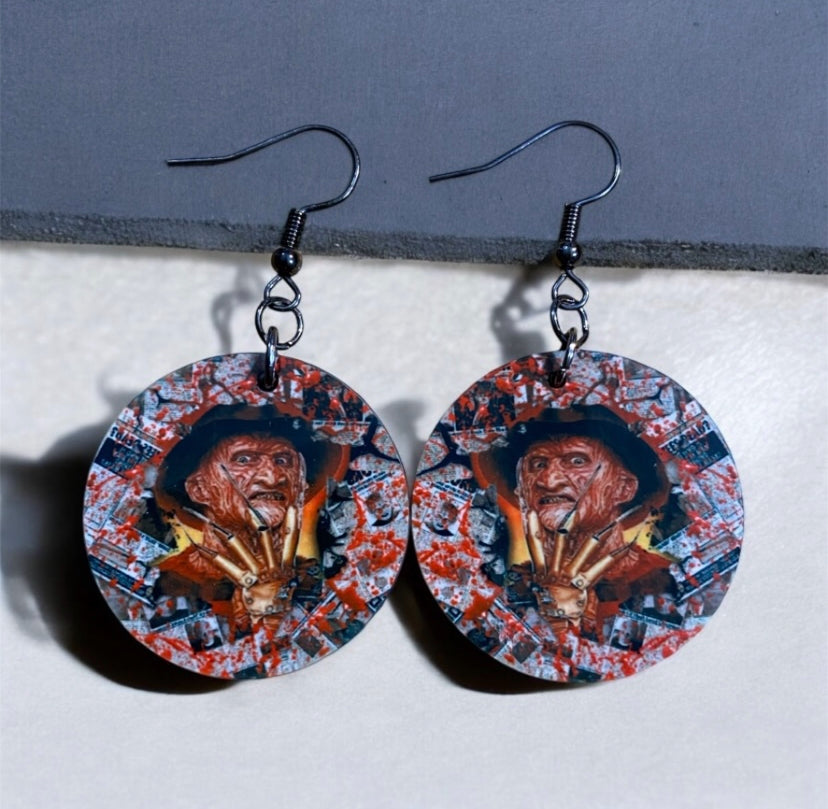 Freddy Kruger Earrings