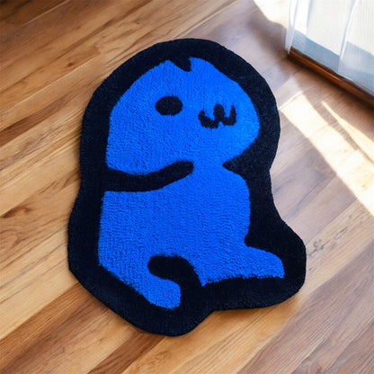 Blue Peen Rug